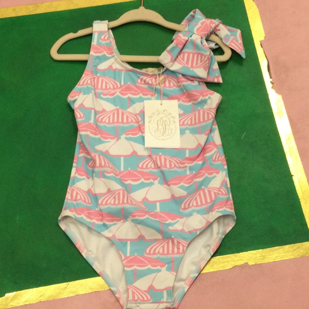 NWT TBBC BROOKHAVEN BOW SUIT